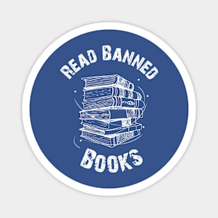 Read Banned Books, Teacher Librarian Gift, Students Gifts Magnet